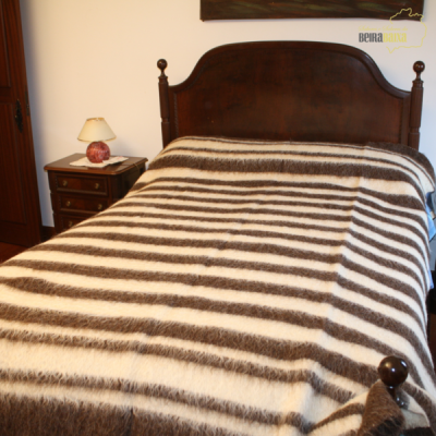 Cobertor de papa modelo "manta do pastor" 100% Lã