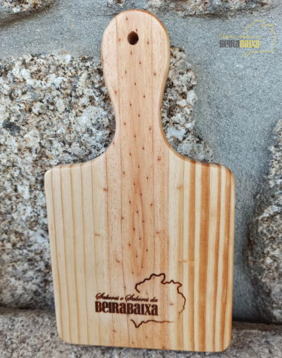 Tábua de madeira cor natural