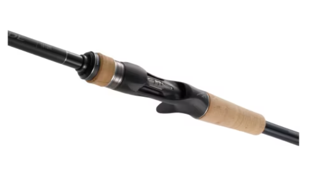 Cana Casting Shimano Expride 172 MH Haste de pesca com punho em cortiça e detalhes metálicos prateados