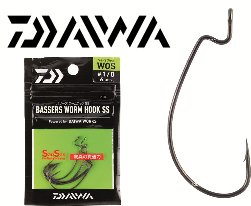 Anzol Daiwa Bassers Worm Wos