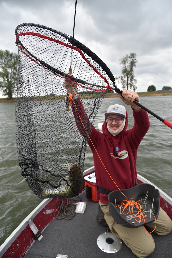 Rapala Karbon Float Tube Net Sabor Pesca Loja de Pesca Desportiva