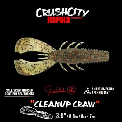 RAPALA CRUSHCITY CLEANUP CRAW