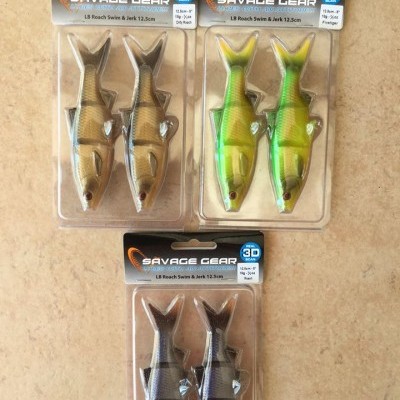 Amostra Savage Gear LB Roach Swim & Jerk