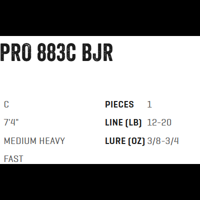 Cana Casting G Loomis IMX-PRO 883C BJR