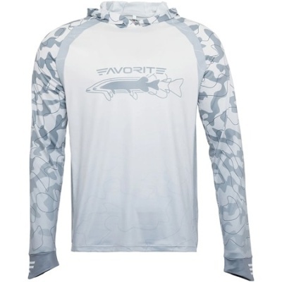 Favorite Hooded Jersey Pike Gray