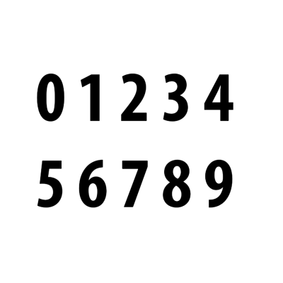 Sail Numbers 30.5cm