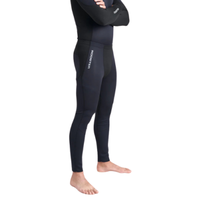 Calças neoprene pretas VISLOGER para mergulho, modelo masculino