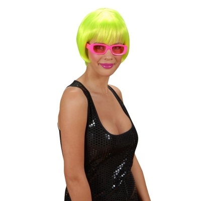 Peruca Rave com franja
