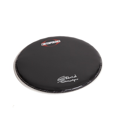 Pele de tambor preta Contemporânea Roland 810 Pro