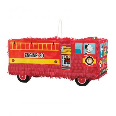 Pinhata 3D Carro Bombeiros 16,5x16,51cm