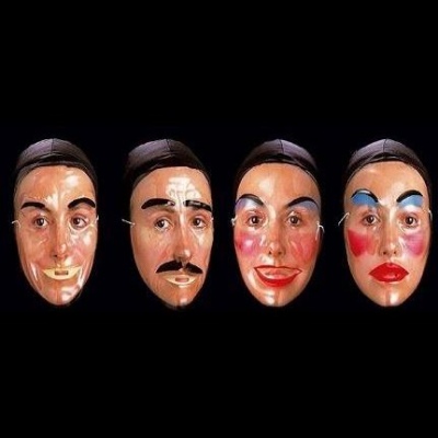 Máscaras transparentes