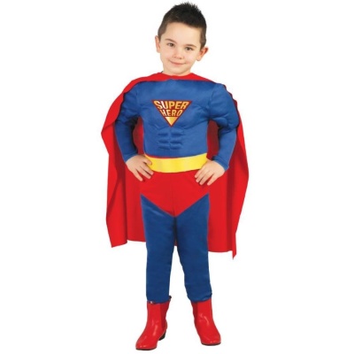 Super-herói Musculado Infantil