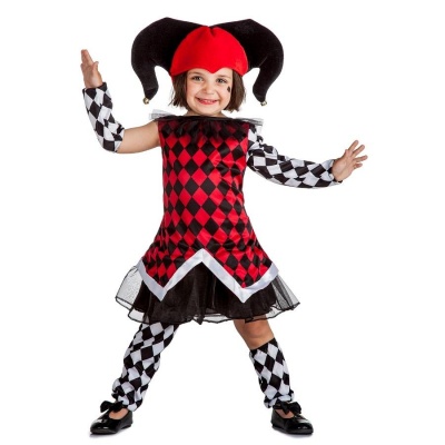 Arlequim menina infantil