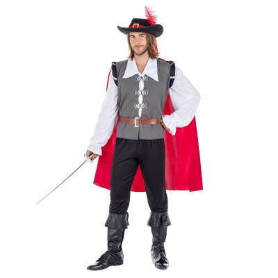 Mosqueteiro Cinza Homem