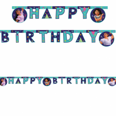 Grinalda Happy Birthday 200cm Encanto