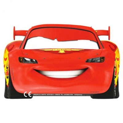 6 Máscaras Cars McQueen (Carros)