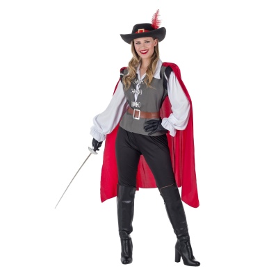 Mosqueteiro Cinza Mulher