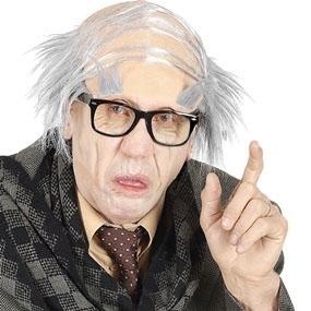 Chapéu de Cortina Idoso com Sombrancelhas