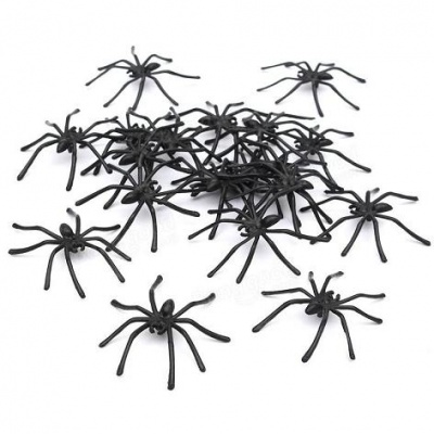 Aranha de Plástico 7cm