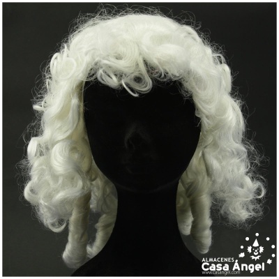 Peruca encaracolada vintage