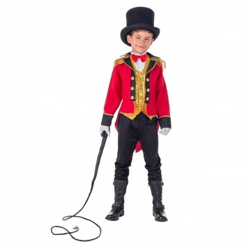 Domador de Circo Vermelho Menino