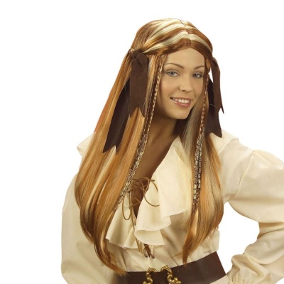 Peruca pirata para mulher