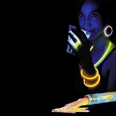 Pack 100 pulseiras luminosas