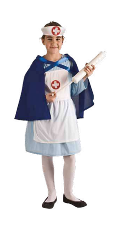disfarce enfermeira 3-10 anos