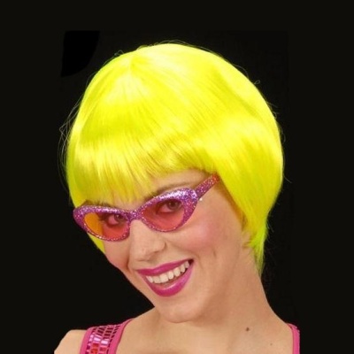 Peruca Rave com franja