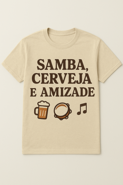Samba, cerveja e amizade