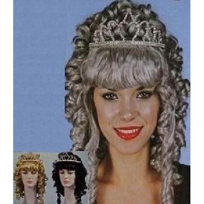 Peruca princesa com tiara