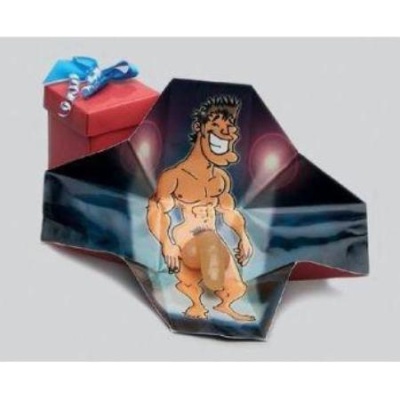 Caixa presente com pénis