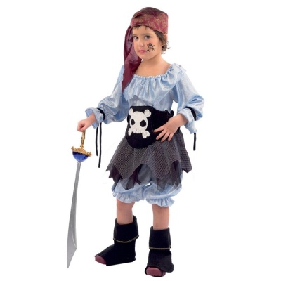 Pirata Anne Deluxe Menina