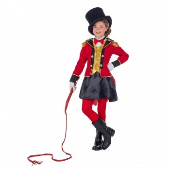 Domador de Circo Vermelho Menina