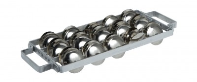 Chocalho double alu petit, 42 x 16cm - Pro