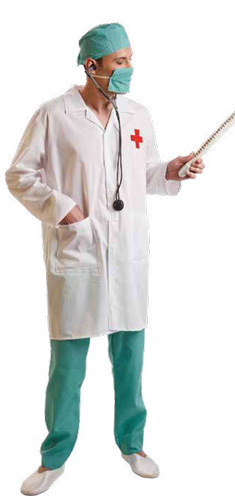 disfarce médico/doutor M/L