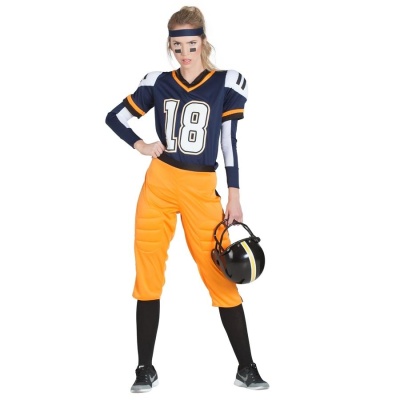 Jogadora Futebol americano