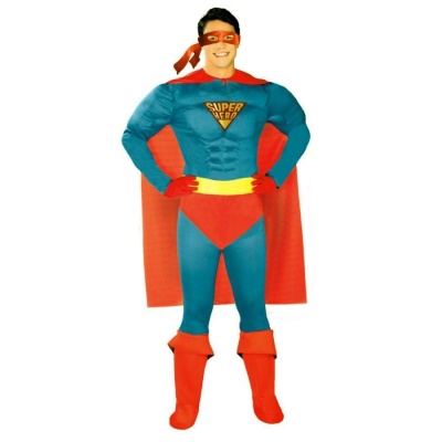 Super-herói Musculado Adulto