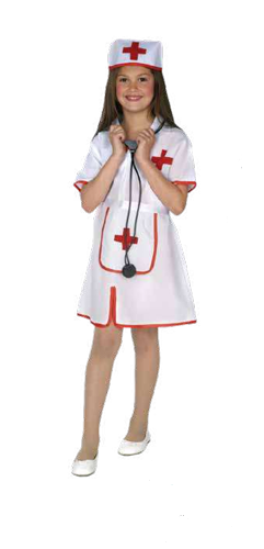 disfarce médica/doutora 3-10 anos