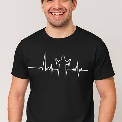 t-shirt manga curta PRETO  14