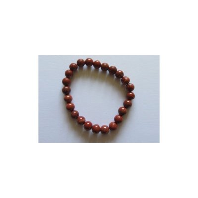 Pulseira de Jaspe Vermelho (bolas de 8mm)