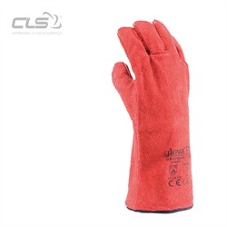 GLOVA LUVA SOLDADOR CRUTE VERMELHA ANTI-CALOR