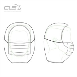 FIELD BOLSA DE 250 BALACLAVAS DESCARTAVEIS COM MASCARA