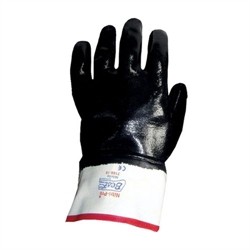 SHOWA LUVA TODA COBERTA EM NITRILO AZUL C/SUPORTE JERSEY