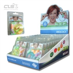 MOLDEX BLISTER COM 5 PARES DE TAMPÕES SPARKPLUGS® EM ESPUMA