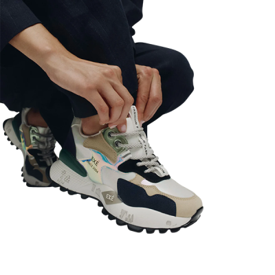 EXÉ :: SAPATILHA 19V03-1 BEIGE/BLACK