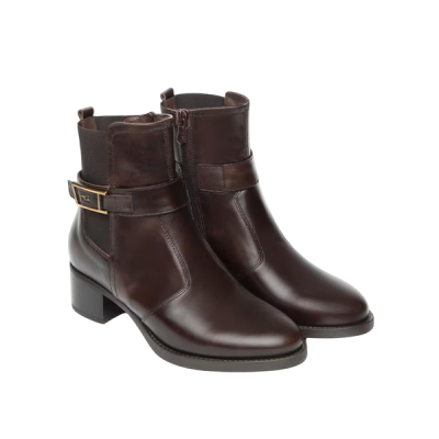 NeroGiardini :: Botins em pele com salto NeroGiardini :: Botins em pele com salto