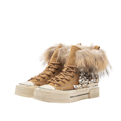 NAN-KU Couture :: Sapatilhas EFD-04C Camel NAN-KU Couture :: Sapatilhas EFD-04C Camel