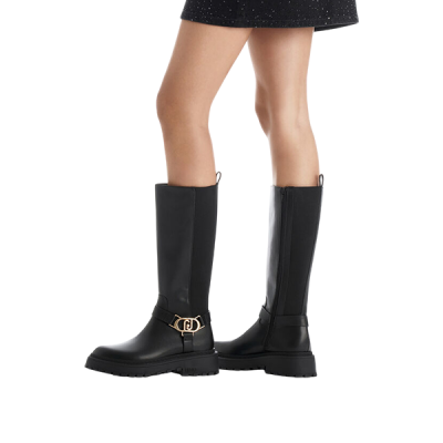 Liu Jo :: Botas de preta até ao joelho Liu Jo :: Botas de preta até ao joelho