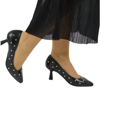 DANIELASHOES :: Sapatos bufalino negro com tachas